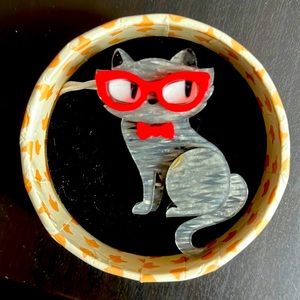 Cat pin! Designed in Melbourne, Australia!